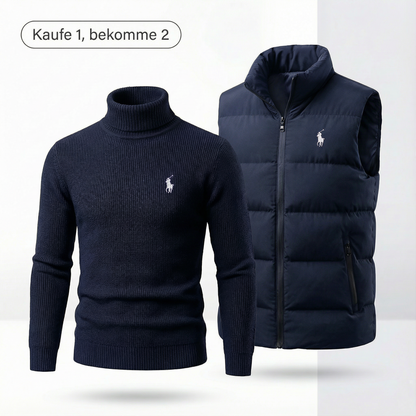Weste Ralph Lauren + Pullover Gratis (AUSVERKAUF)