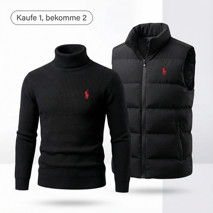 Weste Ralph Lauren + Pullover Gratis (AUSVERKAUF)