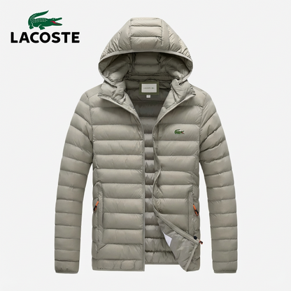 Lacoste Premium Thermo-Steppjacke mit Kapuze