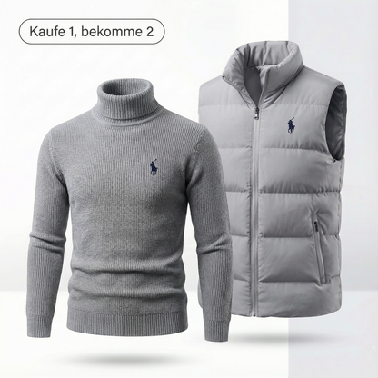 Weste Ralph Lauren + Pullover Gratis (AUSVERKAUF)