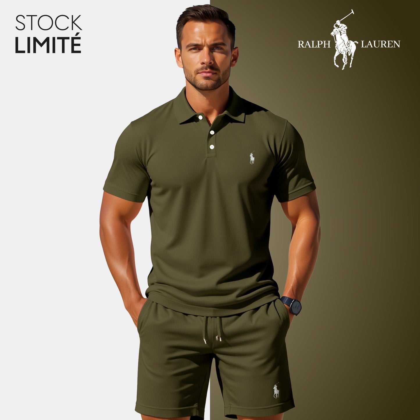 Polo- und Shorts-Set Herren – R&L® | Limitierte Auflage