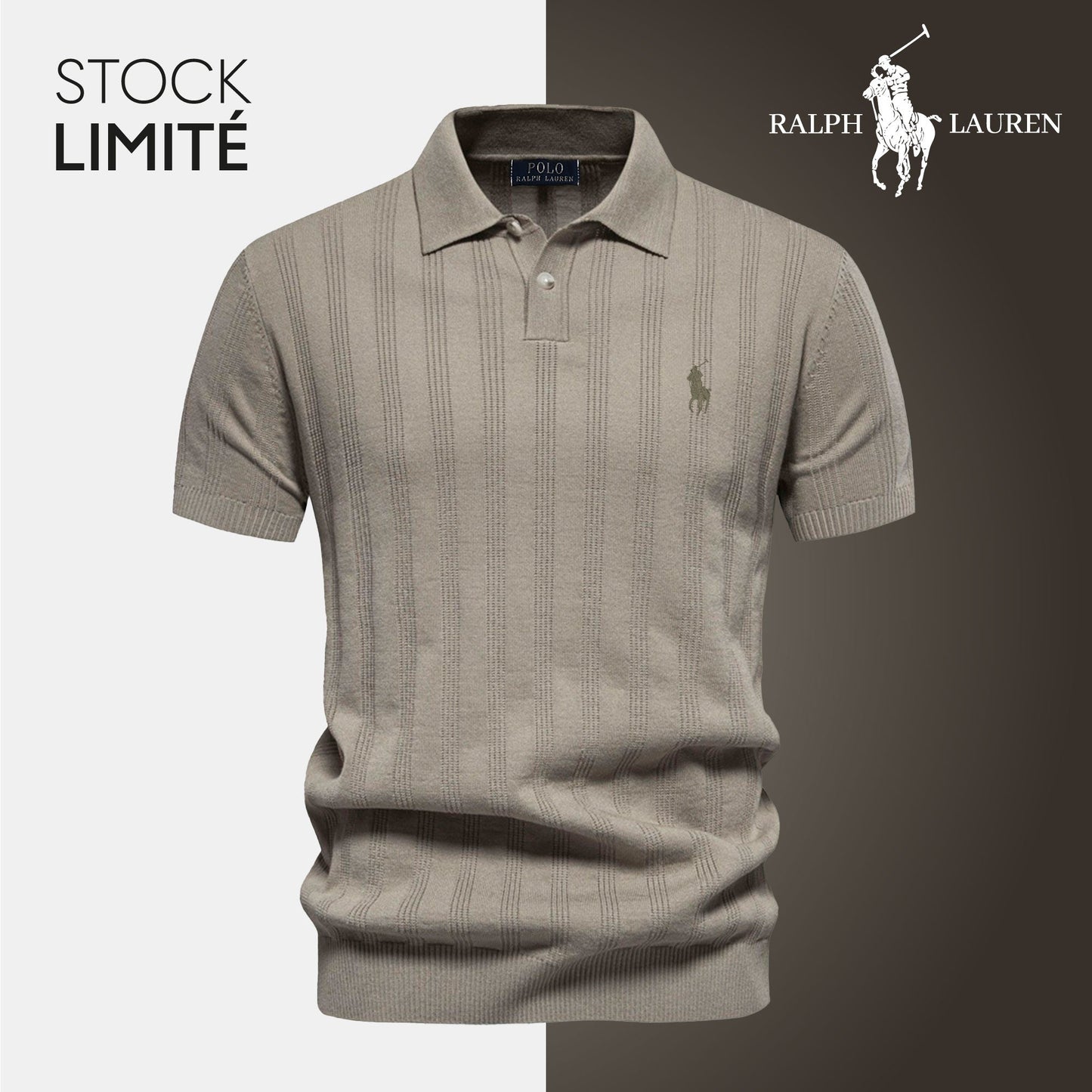 Herren Polo Texturierte Masche RL