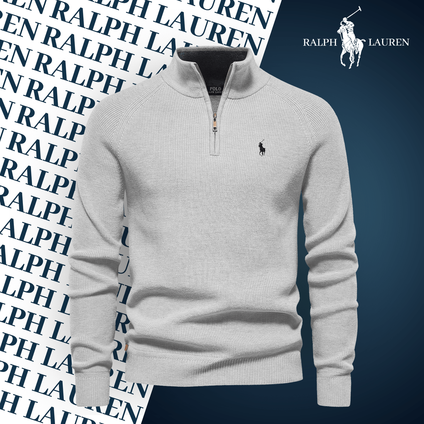 Reißverschluss-Pullover R&L (AUSVERKAUF)
