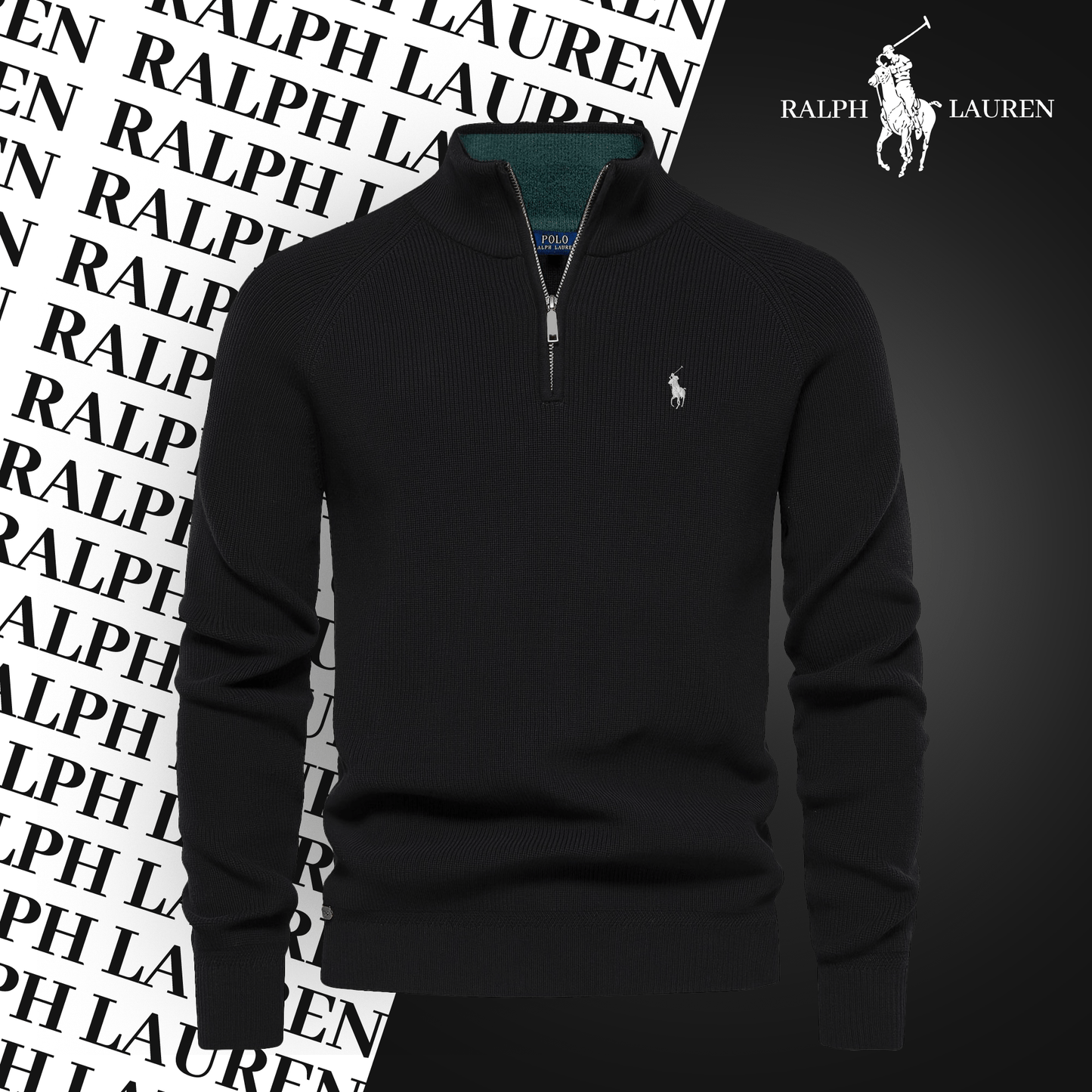 Reißverschluss-Pullover R&L (AUSVERKAUF)